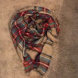 ❤️ Plaid Blanket Scarf ❤️